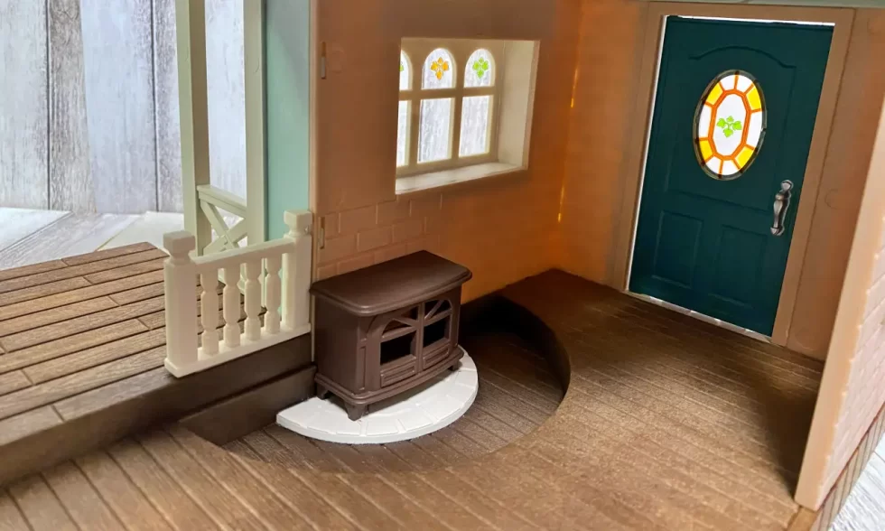 「トナカイきょうだいとクリスマスホリデーロッジ」1階内部